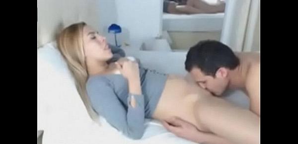  husband cant stop eating his wifes sweet pussy